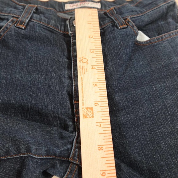 Miss Sixty Women 28 Jeans Bootcut Low Rise Dark Wash Blue 90’s Y2K Vintage - Picture 8 of 11